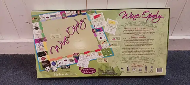 Wine-Opoly board game - Photo 2