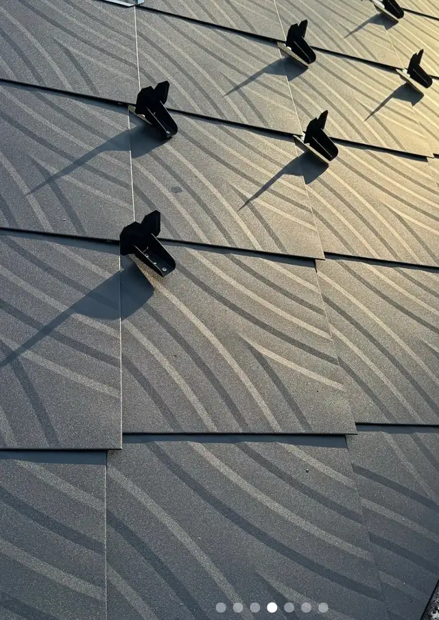 Diamond steel roofing