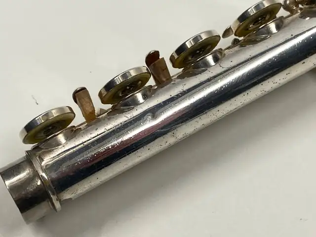 Jupiter Silver Plated Flute Model JFL-511 w/ Hard Case and More - Photo 8