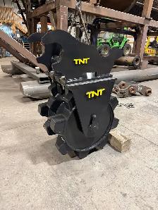 excavator compaction wheel