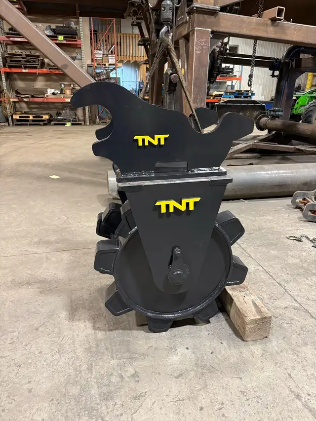 excavator compaction wheel - Photo 2