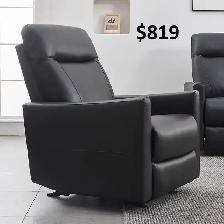 MIKE HAS NEW COMFY RECLINERS