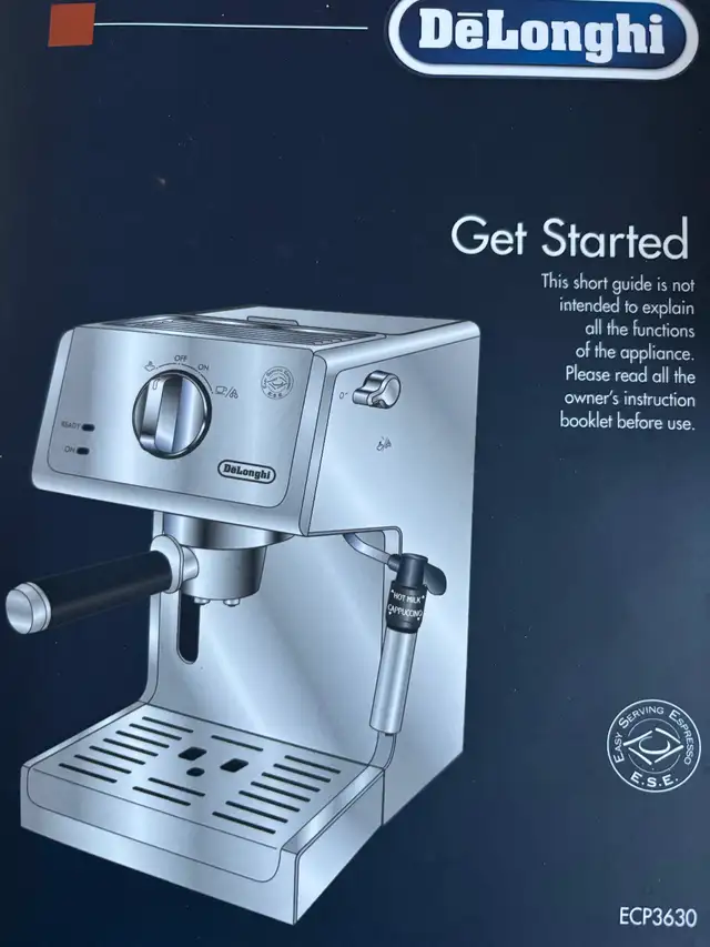 Espresso/cappuccino machine