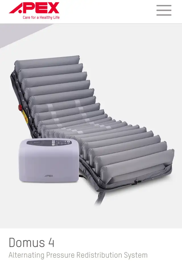 Used - Drive Alternating Pressure Low Air Loss Mattress System - Photo 2