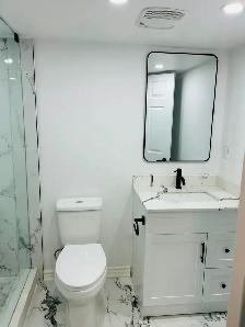 1 Bedroom, 1 Bathroom basement apartment