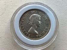 Silver Cdn 50c 1953
