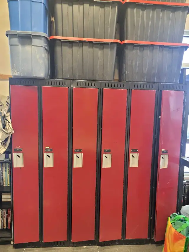 Lockers for sale (9 total) $400 OBO
