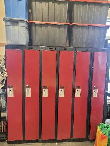 Lockers for sale (9 total) $400 OBO