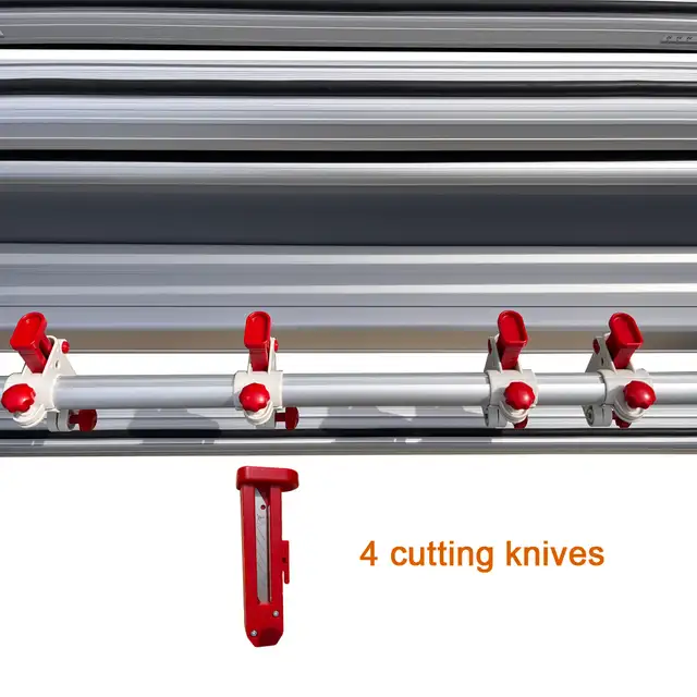 110V 63In Pneumatic Cold Roll Laminator Machine Full-Auto 120076 - Photo 7