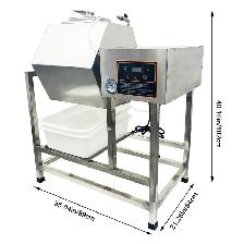 90L Vacuum Pump Meat Vegetable Tumbler Food Marinator 170125
