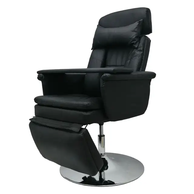 Black Bed Chair Rotatable Massage Spa Salon Air Pressure 300101 - Photo 4