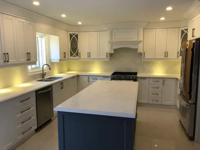 Remodel Fancy Kitchen with Custom Cabinets & Durable Countertop - Photo 7