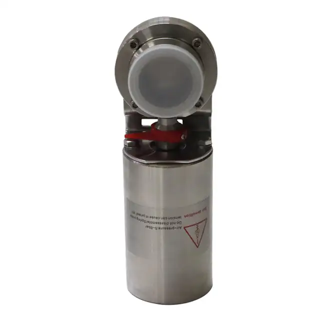 Butterfly Valve 2In Stainless Pneumatic Actuator Tri Clamp020381 - Photo 5