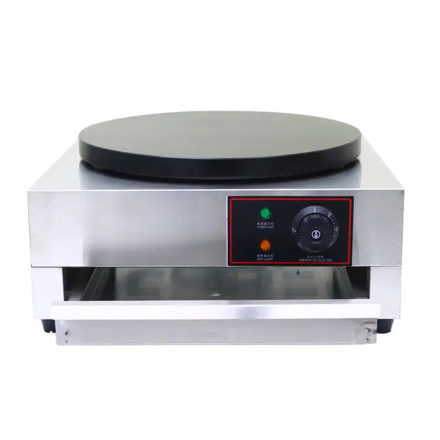 Single Crepe Maker and Pancake Machine 110V Food Cook 134144 - Photo 2