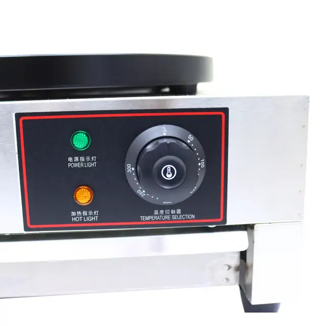 Single Crepe Maker and Pancake Machine 110V Food Cook 134144 - Photo 4