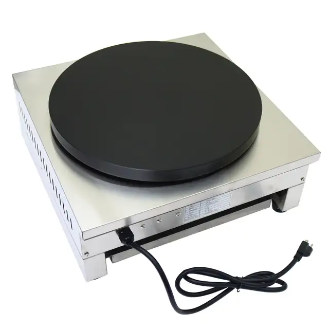 Single Crepe Maker and Pancake Machine 110V Food Cook 134144 - Photo 5