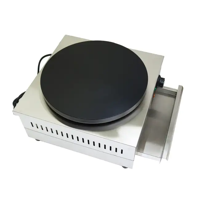 Single Crepe Maker and Pancake Machine 110V Food Cook 134144 - Photo 9