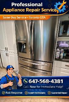 Appliance Repair – Quick & Professional
