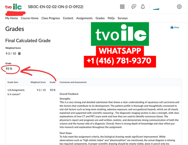 TVO / ILC Course Help – Assignments, Exams & Full Course Help