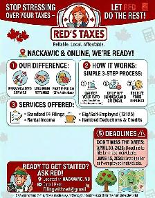 TAX SEASON IS HERE! Let Red Handle the Stress.