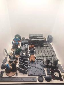 Warhammer 40k lot of Scatter terrain and objective markers
