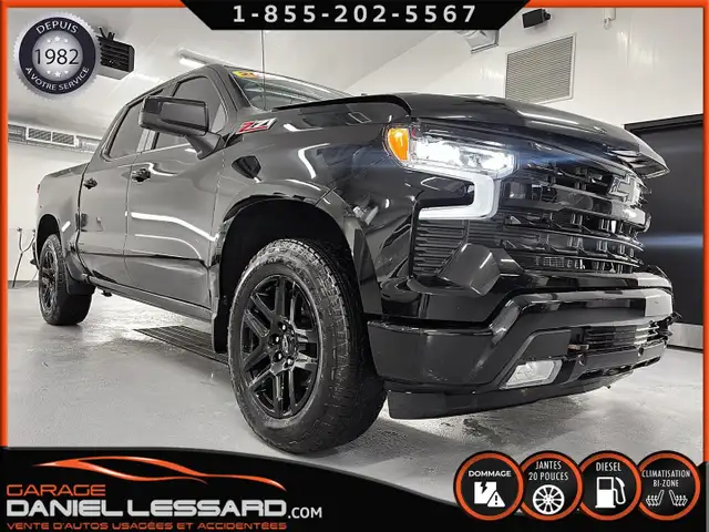 Chevrolet Silverado 1500 RST, Z71, TURBO DIESEL, CREWCAB, BTE 5'