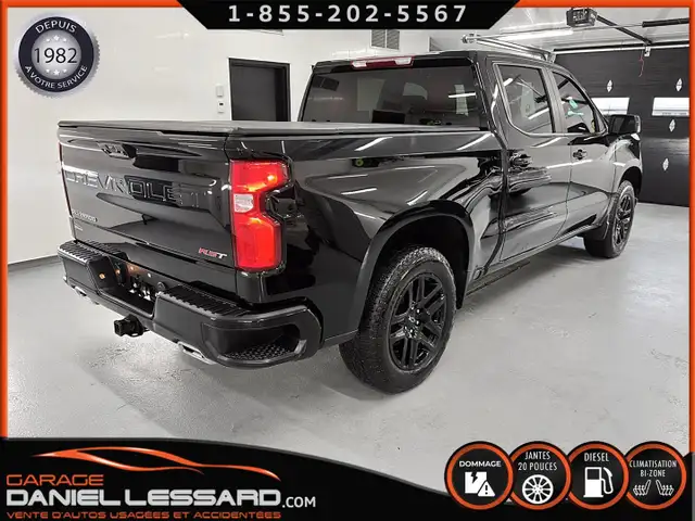 Chevrolet Silverado 1500 RST, Z71, TURBO DIESEL, CREWCAB, BTE 5' - Photo 4