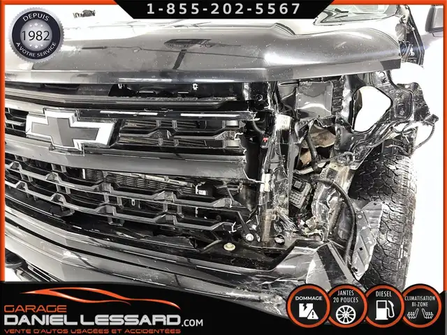 Chevrolet Silverado 1500 RST, Z71, TURBO DIESEL, CREWCAB, BTE 5' - Photo 50