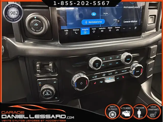 Ford F-150 XLT CREW 6.5 P, 3.5L, BUCKET SEAT, GPS, MAG 20P 2024 - Photo 20