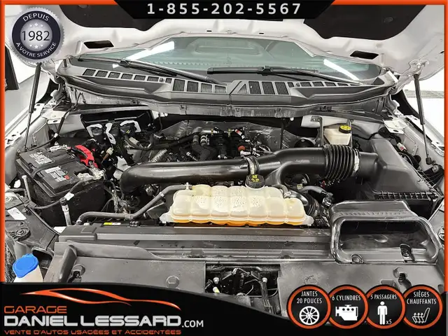 Ford F-150 XLT CREW 6.5 P, 3.5L, BUCKET SEAT, GPS, MAG 20P 2024 - Photo 34