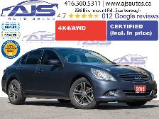 2011 INFINITI G37 X SEDAN PREMIUM