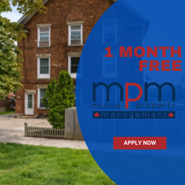 1st Month Free for this large 2 bdrm @ 136 Victoria St