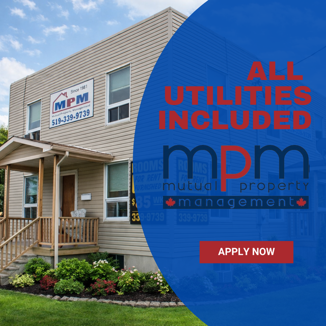 Furnished Bachelor for Rent Downtown Sarnia @ 104 Vidal St S