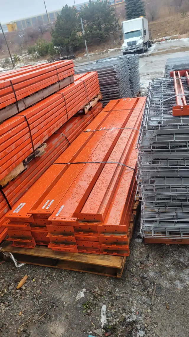 USED Redi rack Beams 12' x 6' for Pallet Racking warehouse rack - Photo 2