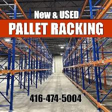 NEW and USED Pallet Racking