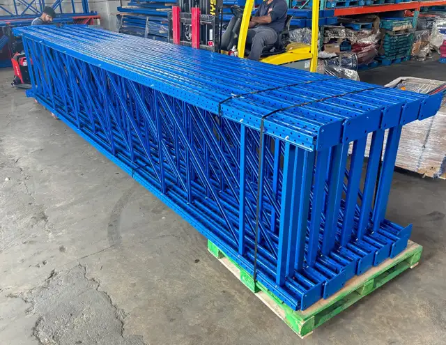20' x 42' HD 13ga redirack end frames Uprights pallet racking - Photo 6