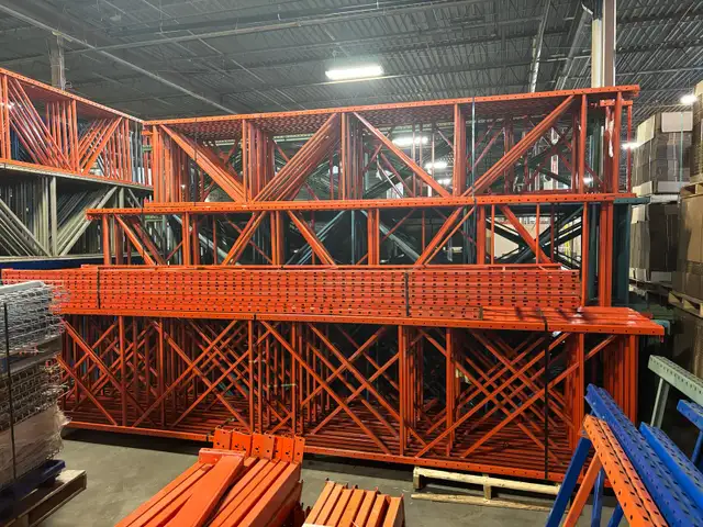 NEW and USED Pallet Racking for SALE , warehouse storage racks - Photo 2