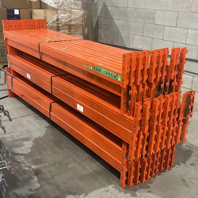 NEW and USED 24 inch Deep Pallet Racking REDIRACK Storage Rack - Photo 3