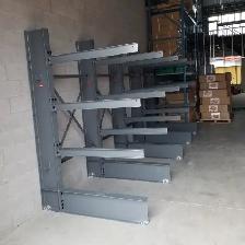 8’ tall cantilever racking in stock - quick ship ready.