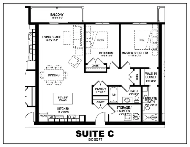 405-20 Patience Ln, 2Beds TOP FLOOR w/balcony!  Avail July 1 - Photo 15