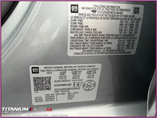 2023 Chevrolet Silverado 1500 LT Z71 V8 Crew Cab 4X4-Tow PKG-Lan - Photo 66