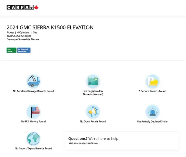 2024 GMC Sierra 1500 Elevation Crew Cab 4X4-Tow PKG-Lane Assist- - Photo 3
