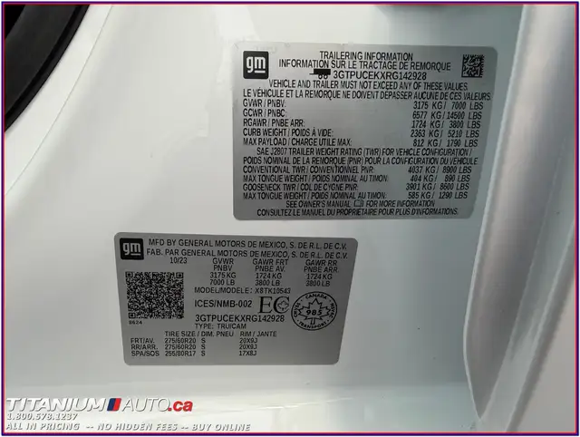 2024 GMC Sierra 1500 Elevation Crew Cab 4X4-Tow PKG-Lane Assist- - Photo 71