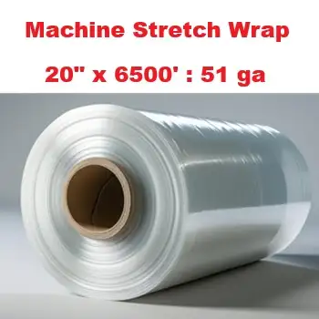 Wholesale Machine Stretch Wrap 20' x 6500' , 51 GA - Photo 3