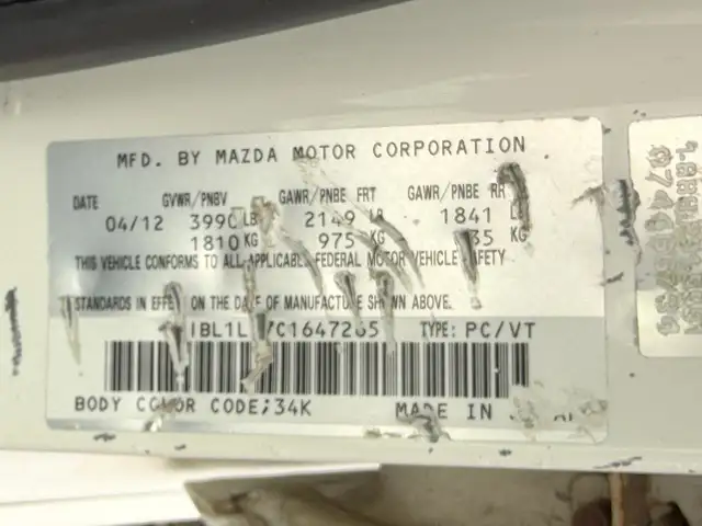 2012 Mazda 3 Sedan i-TOURING 116KM CERTIFIED-WARRANTY - Photo 28