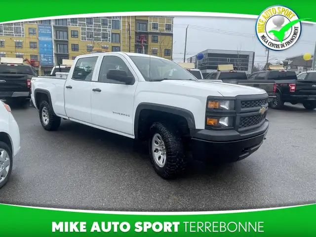 Chevrolet Silverado 1500 Work Truck cabine multiplace caisse cou - Photo 3