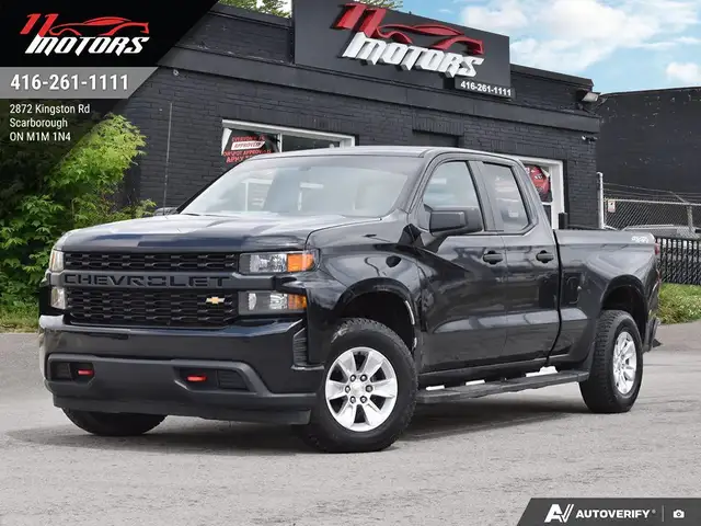 2019 Chevrolet Silverado 1500 4X4 Double Cab 147' Work Truck | O