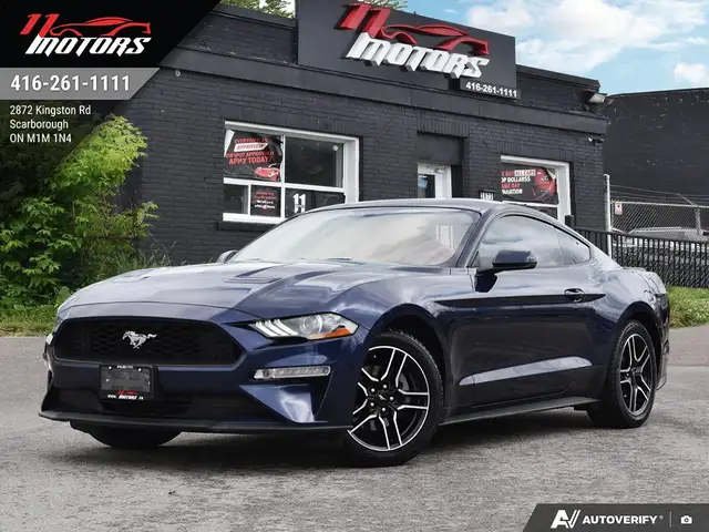 2019 Ford Mustang EcoBoost Premium | LEATHER | HEATED SEATS | NO