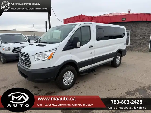 2018 Ford Transit Passenger XLT Quigley 4X4- 8-passenger T-150 1