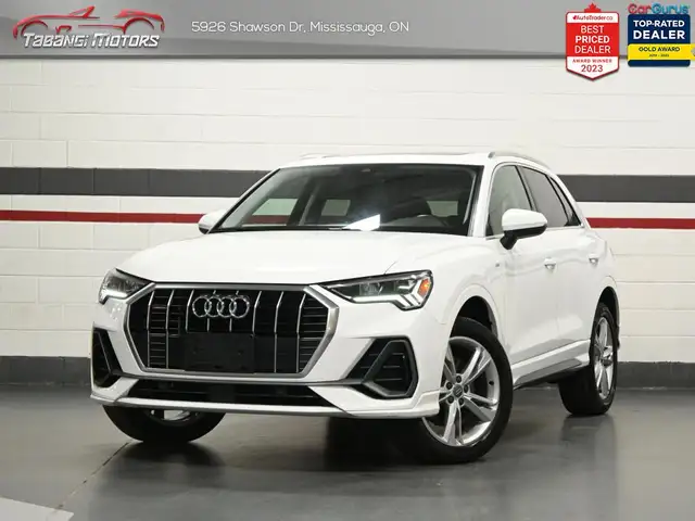 2020 Audi Q3 Progressiv S-Line No Accident Panoramic Roof Side A